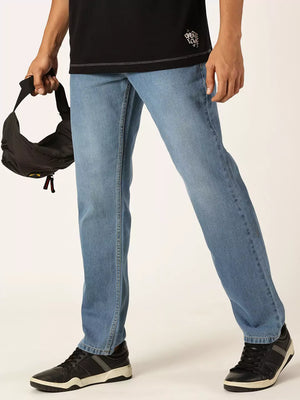 Dark Blue  Smart Relaxed Fit Jeans