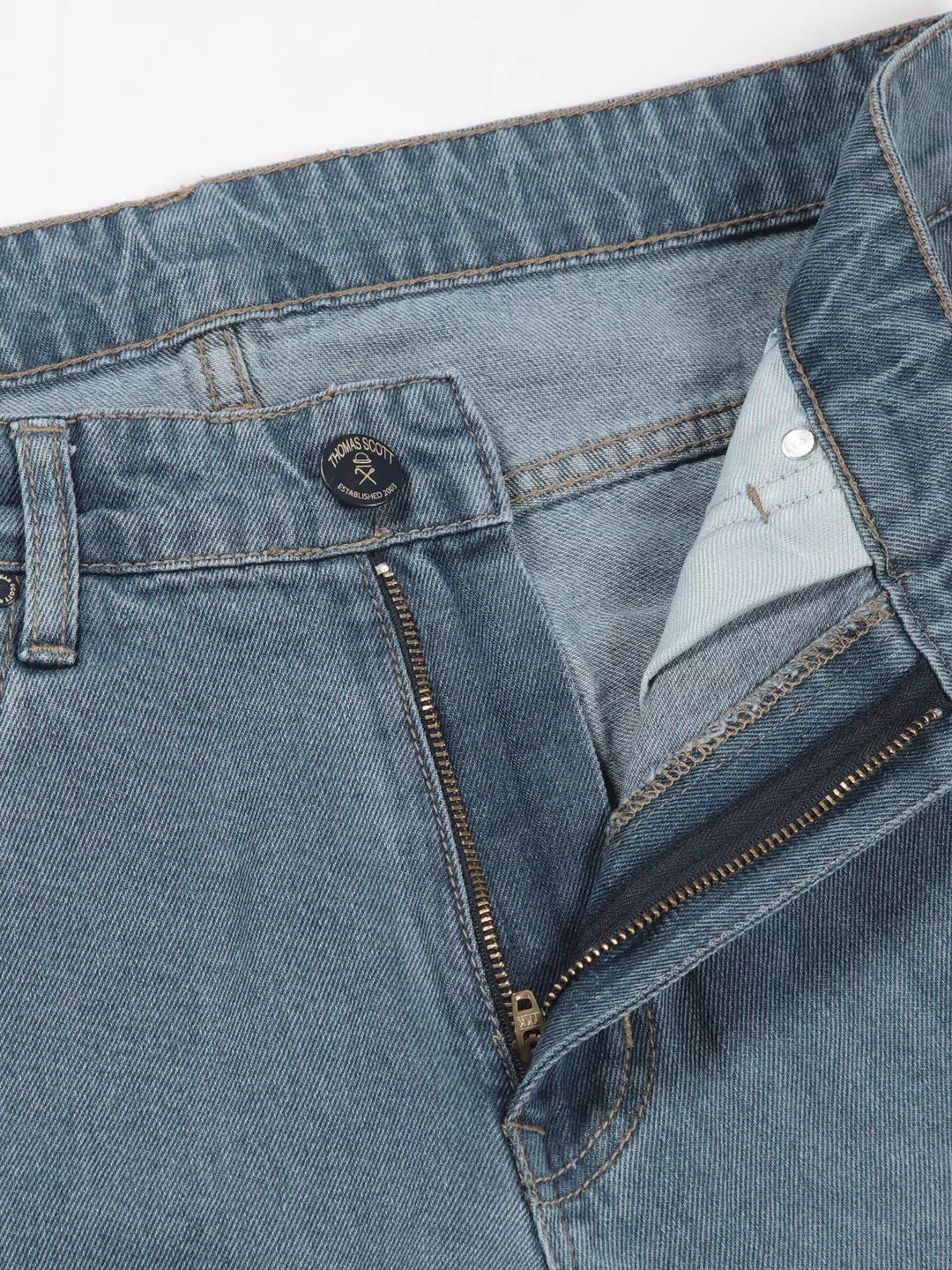 Dark Blue  Smart Relaxed Fit Jeans