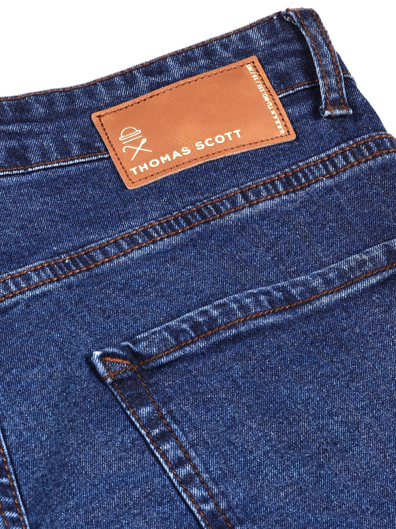 Thomas Scott Men Smart Slim Fit Light Fade Stretchable Jeans