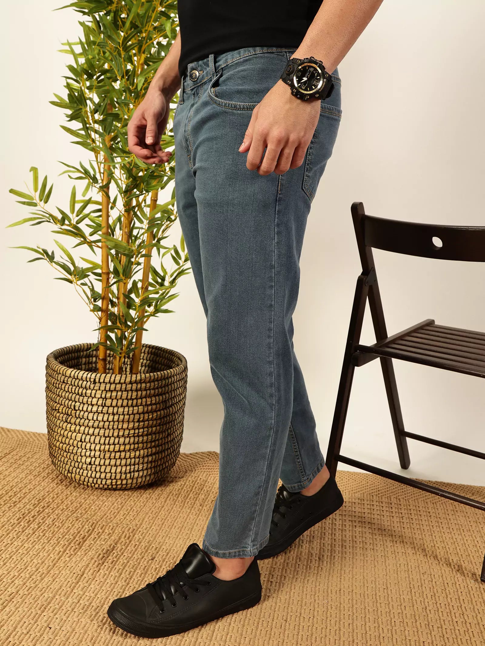 Thomas Scott Men Smart Tapered Fit Jeans