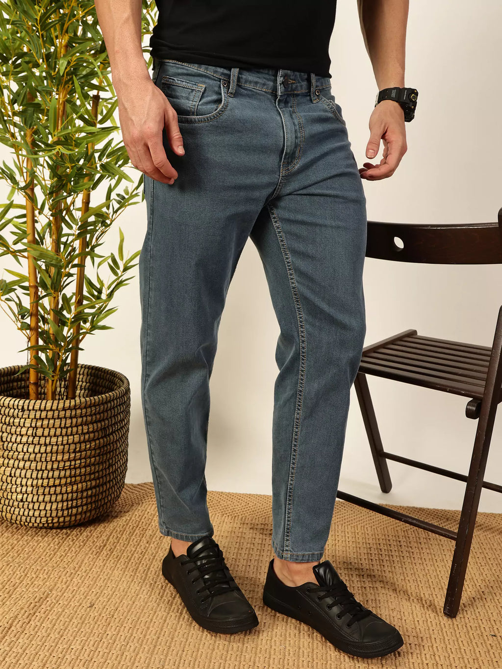 Thomas Scott Men Smart Tapered Fit Jeans