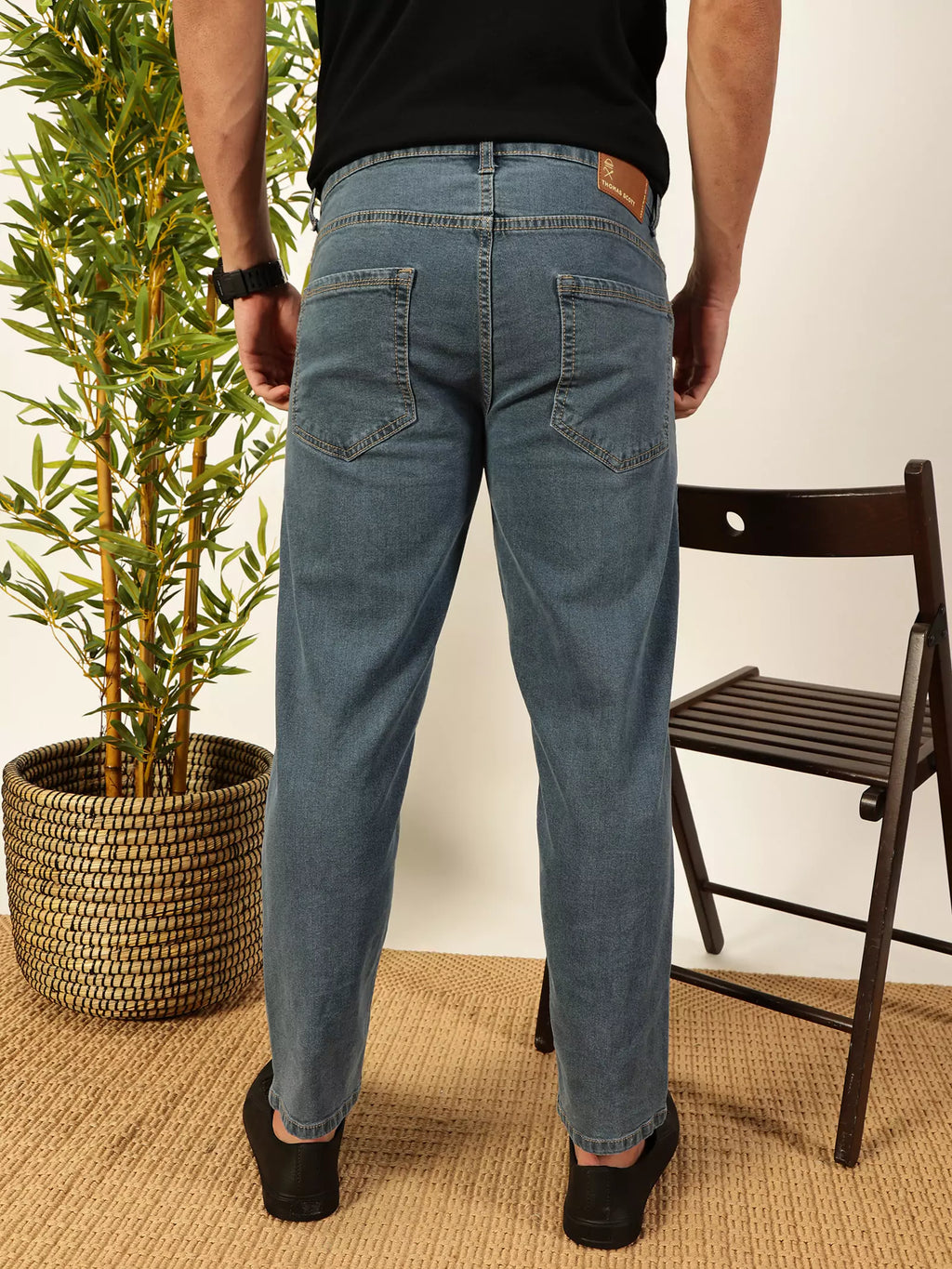 Thomas Scott Men Smart Tapered Fit Jeans