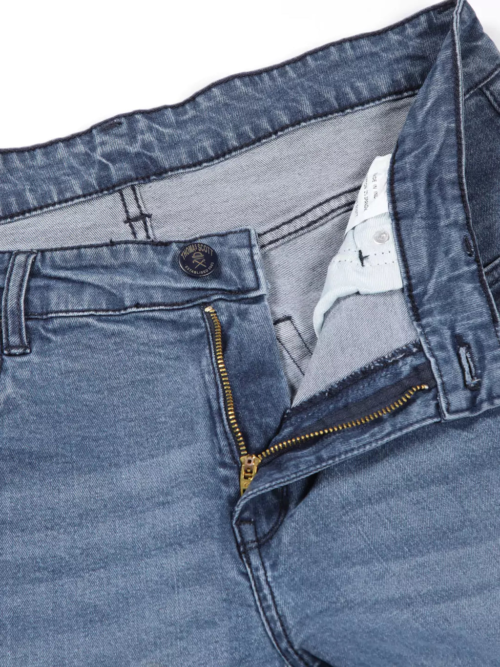 Thomas Scott Men Smart Light Fade Stretchable Jeans