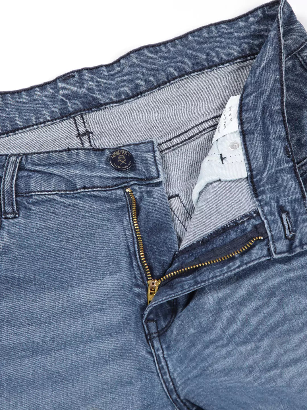Thomas Scott Men Smart Light Fade Stretchable Jeans