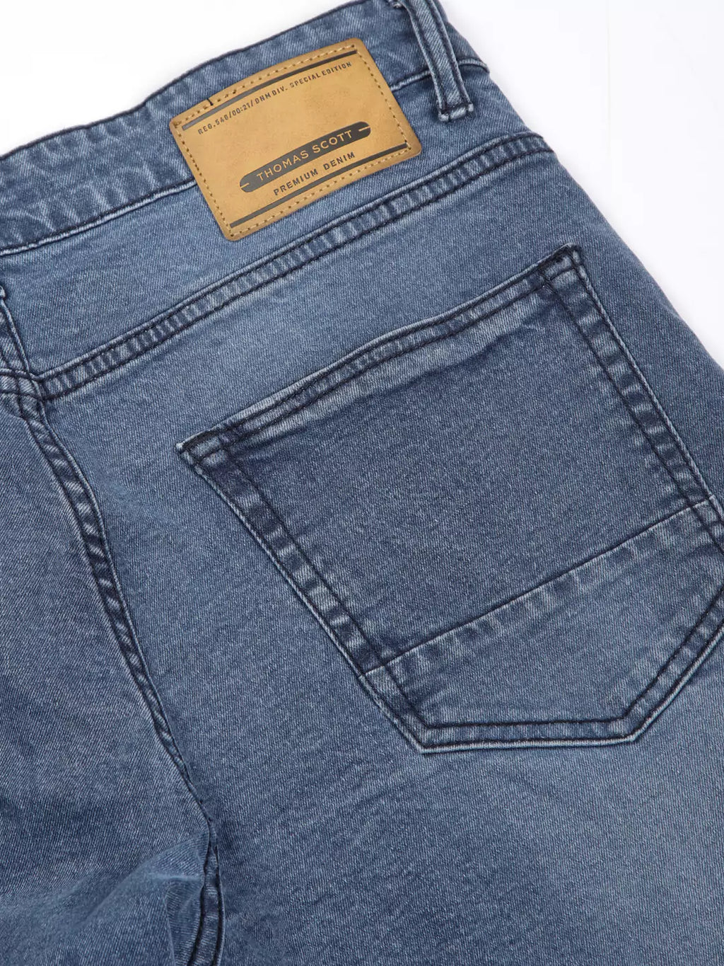 Thomas Scott Men Smart Light Fade Stretchable Jeans