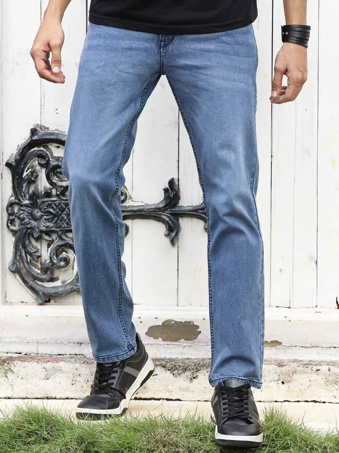 Thomas Scott Men Smart Light Fade Stretchable Jeans
