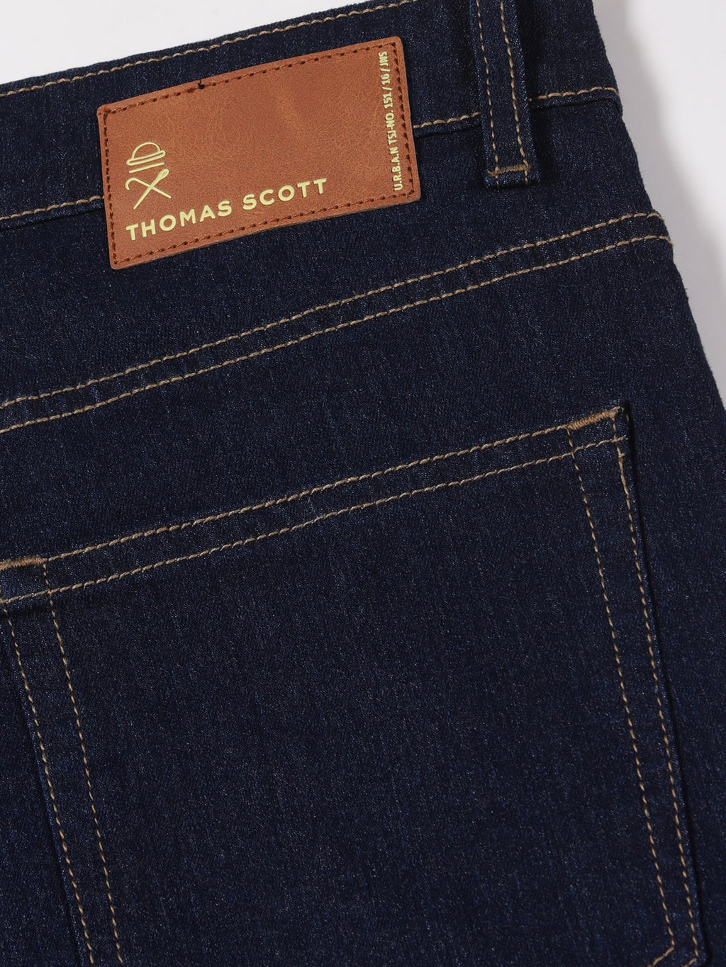Thomas Scott Men Smart Relaxed Fit Stretchable Jeans