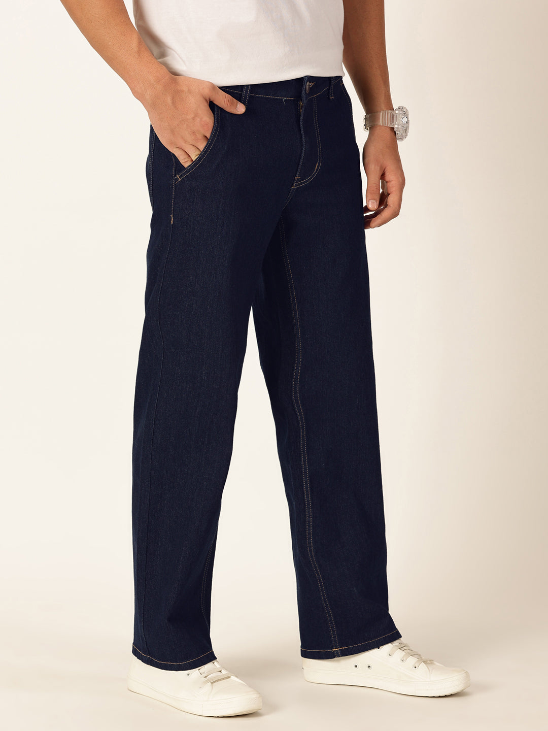 Thomas Scott Men Smart Relaxed Fit Stretchable Jeans