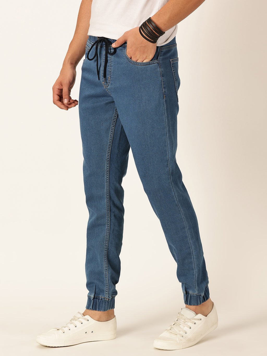 Thomas Scott Men Smart Jogger Stretchable Jeans