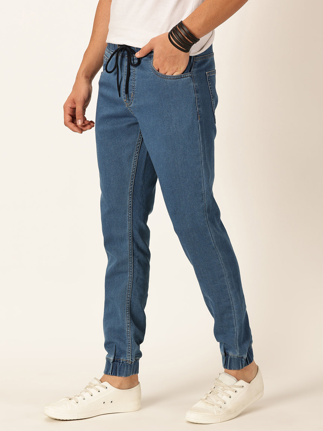 Thomas Scott Men Smart Jogger Stretchable Jeans