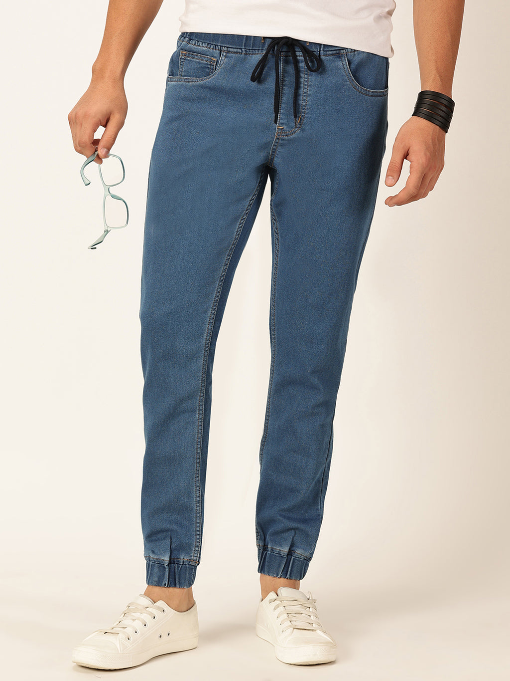 Thomas Scott Men Smart Jogger Stretchable Jeans