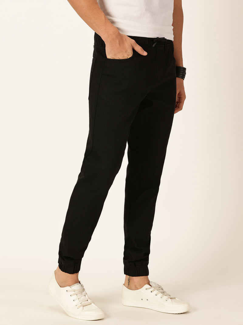Thomas Scott Men Mid-Rise Smart Jogger Stretchable Jeans