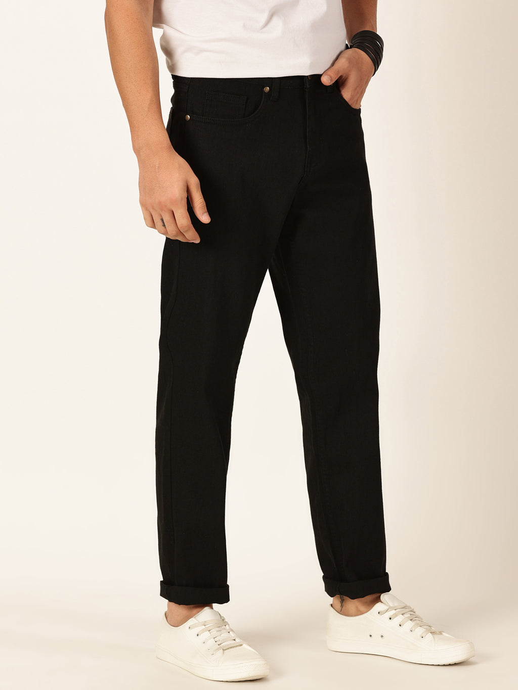 Thomas Scott Men Smart Relaxed Fit Stretchable Jeans