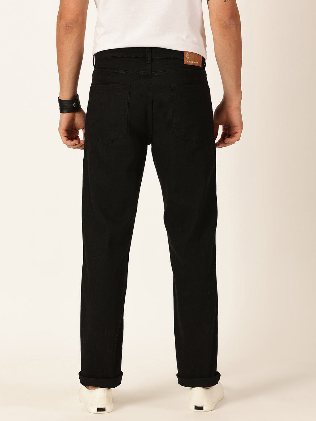 Thomas Scott Men Smart Relaxed Fit Stretchable Jeans