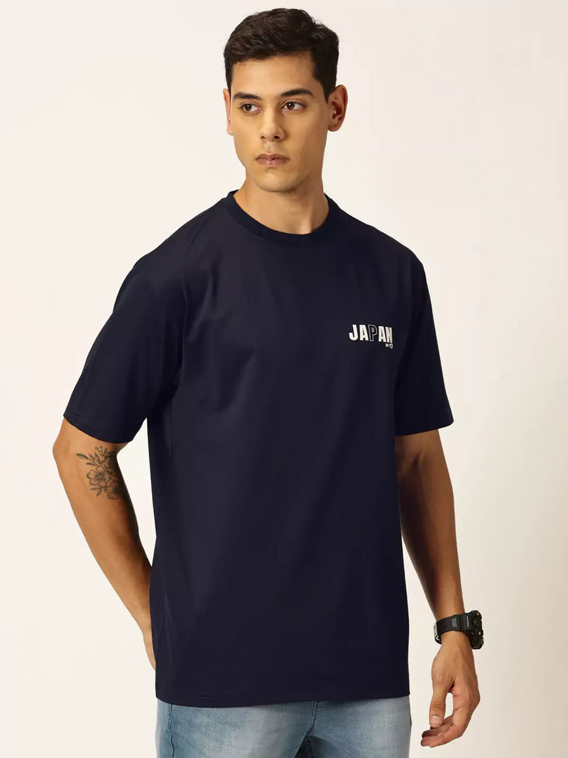 Thomas Scott Men Graphic Printed Drop Shoulder Oversized T-shirt