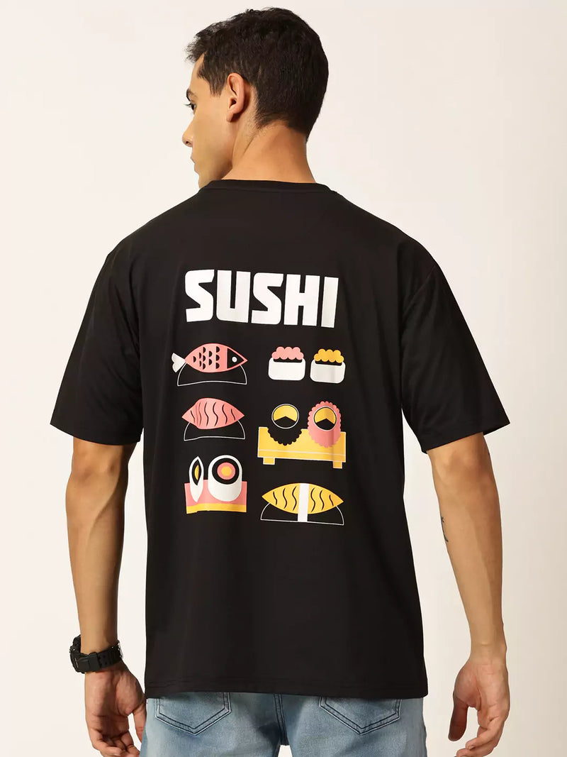 Thomas Scott Men Graphic Printed Drop Shoulder Oversized T-shirt