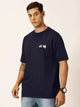 Thomas Scott Men Graphic Printed Drop Shoulder Oversized T-shirt