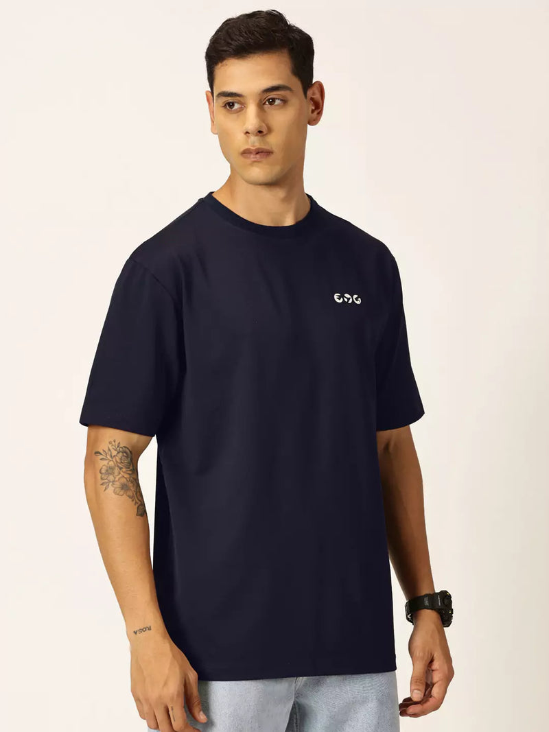 Thomas Scott Men Graphic Printed Drop Shoulder Oversized T-shirt