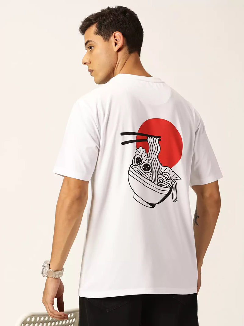 Thomas Scott Men Graphic Printed Drop Shoulder Oversized T-shirt