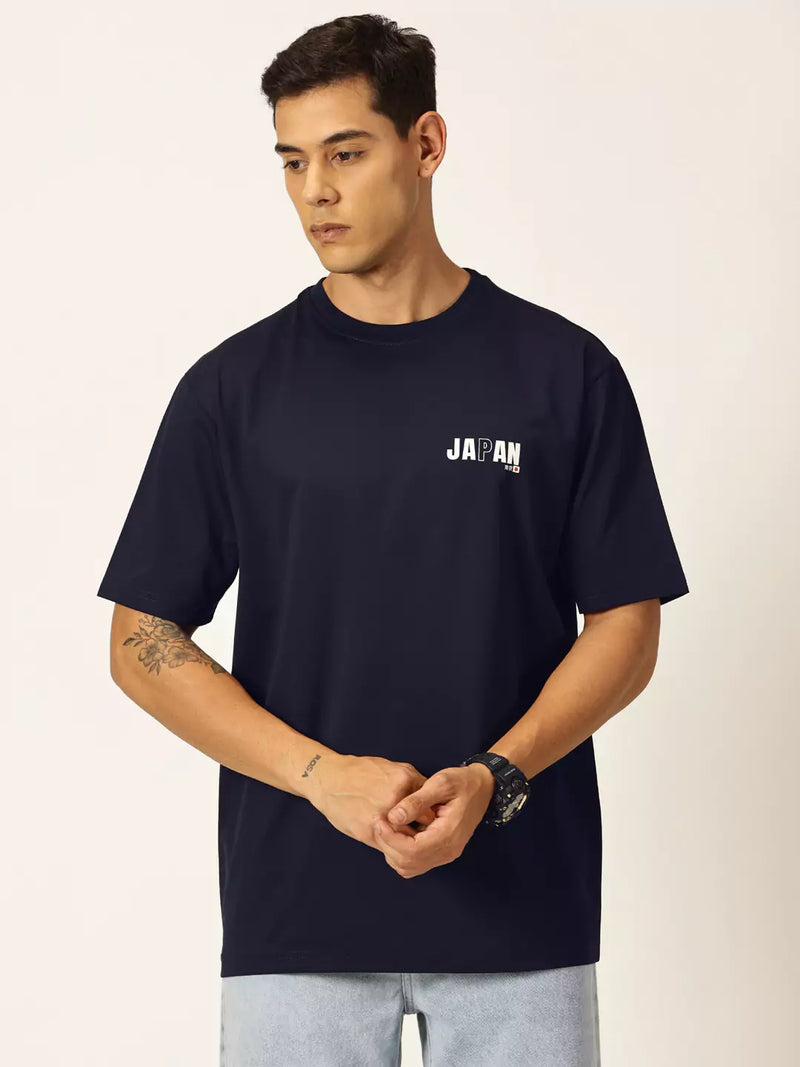 Thomas Scott Men Graphic Printed Drop Shoulder Oversized T-shirt