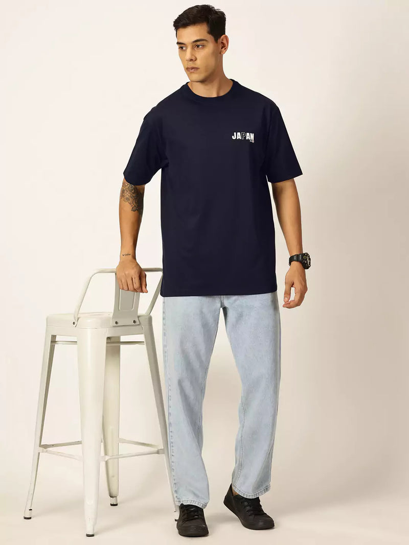 Thomas Scott Men Graphic Printed Drop Shoulder Oversized T-shirt