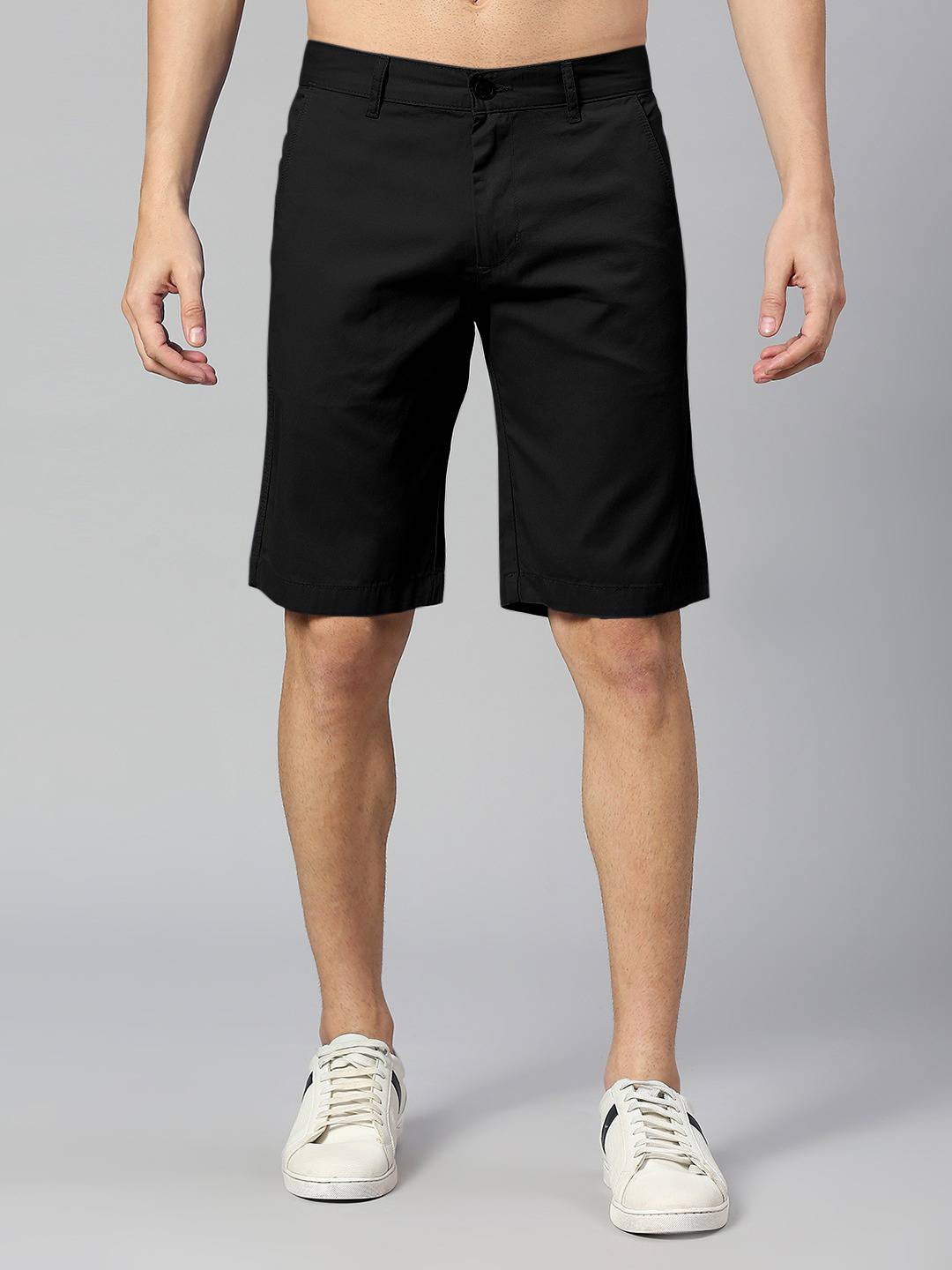 Thomas Scott Men Mid-Rise Slim Fit Shorts