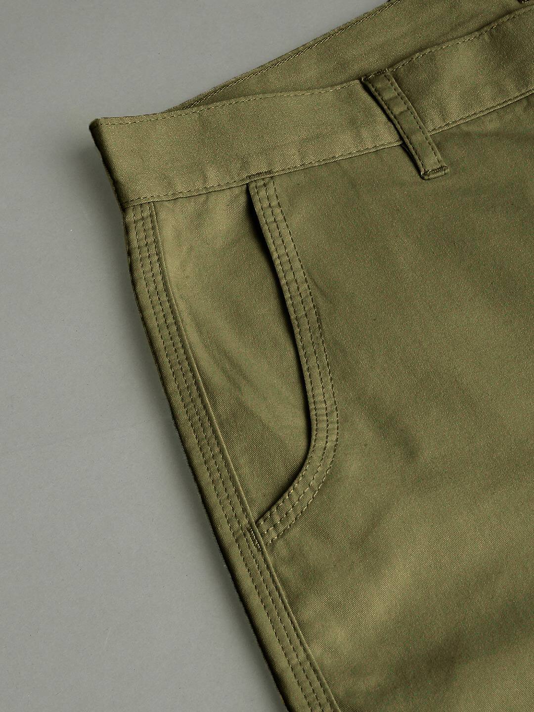 Thomas Scott Men Mid-Rise Pure Cotton Slim Fit Shorts