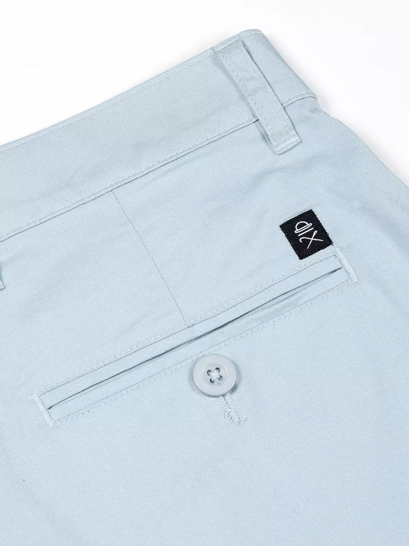 Thomas Scott Men Mid-Rise Pure Cotton Chino Shorts