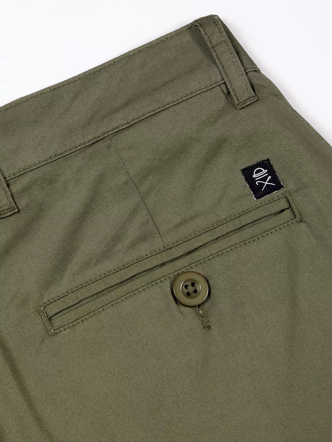 Thomas Scott Men Mid-Rise Pure Cotton Chino Shorts