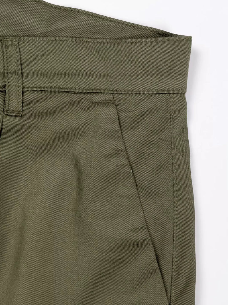 Thomas Scott Men Mid-Rise Pure Cotton Chino Shorts