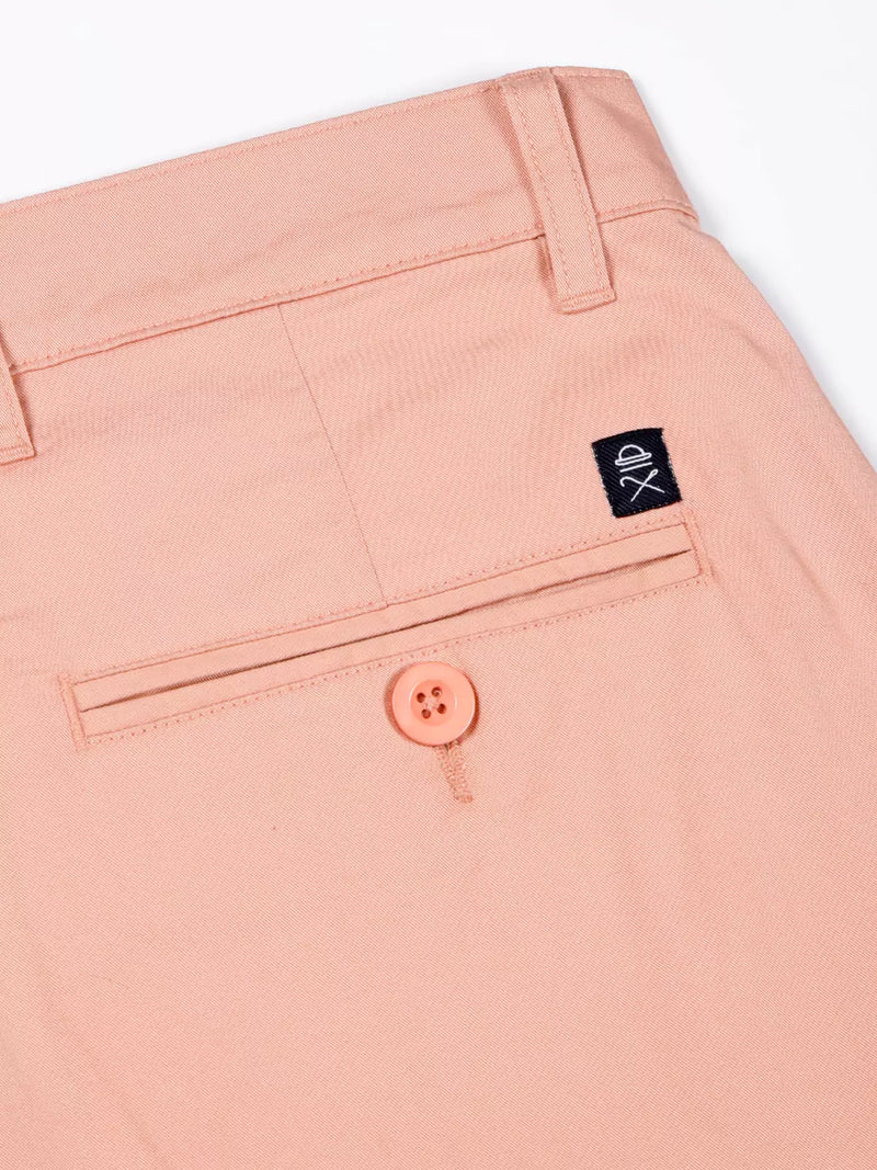 Thomas Scott Men Mid-Rise Cotton Casual Shorts
