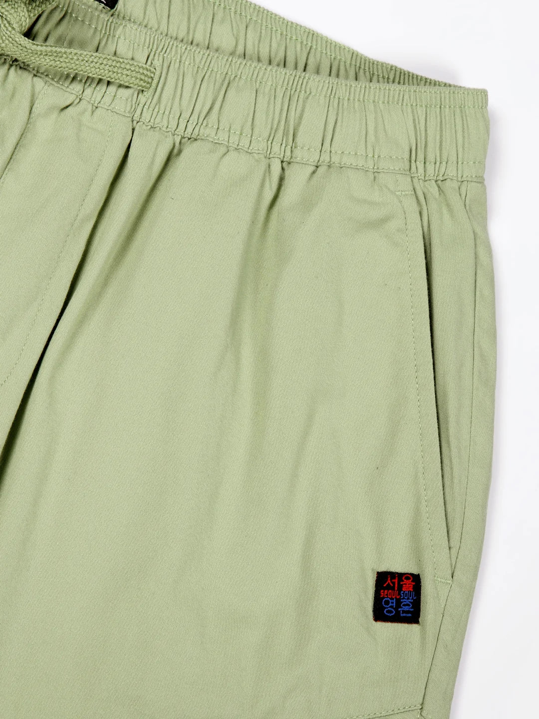 Thomas Scott Men Mid-Rise Cotton Shorts