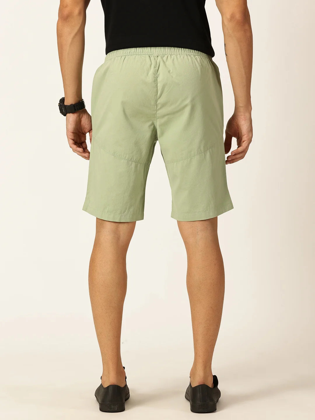 Thomas Scott Men Mid-Rise Cotton Shorts