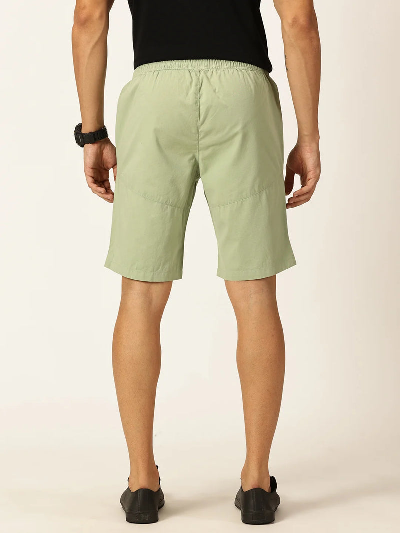 Thomas Scott Men Mid-Rise Cotton Shorts