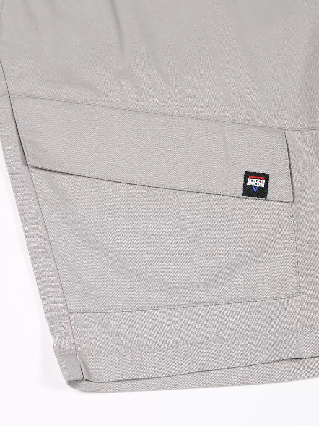 Thomas Scott Men Mid-Rise Cotton Shorts