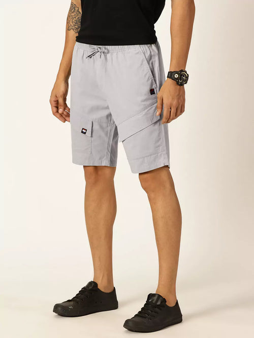 Thomas Scott Men Mid-Rise Cotton Shorts