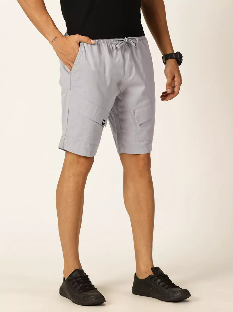 Thomas Scott Men Mid-Rise Cotton Shorts