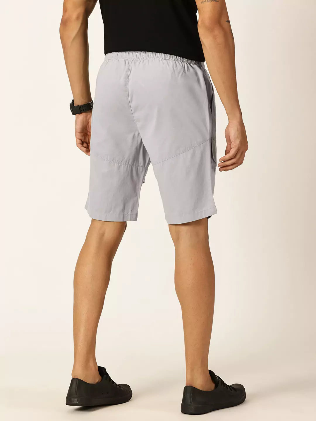 Thomas Scott Men Mid-Rise Cotton Shorts
