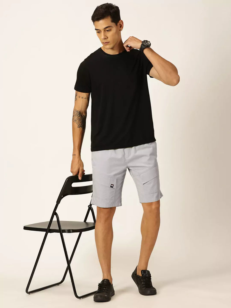 Thomas Scott Men Mid-Rise Cotton Shorts
