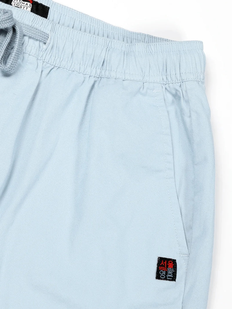 Thomas Scott Men Mid-Rise Pure Cotton Shorts