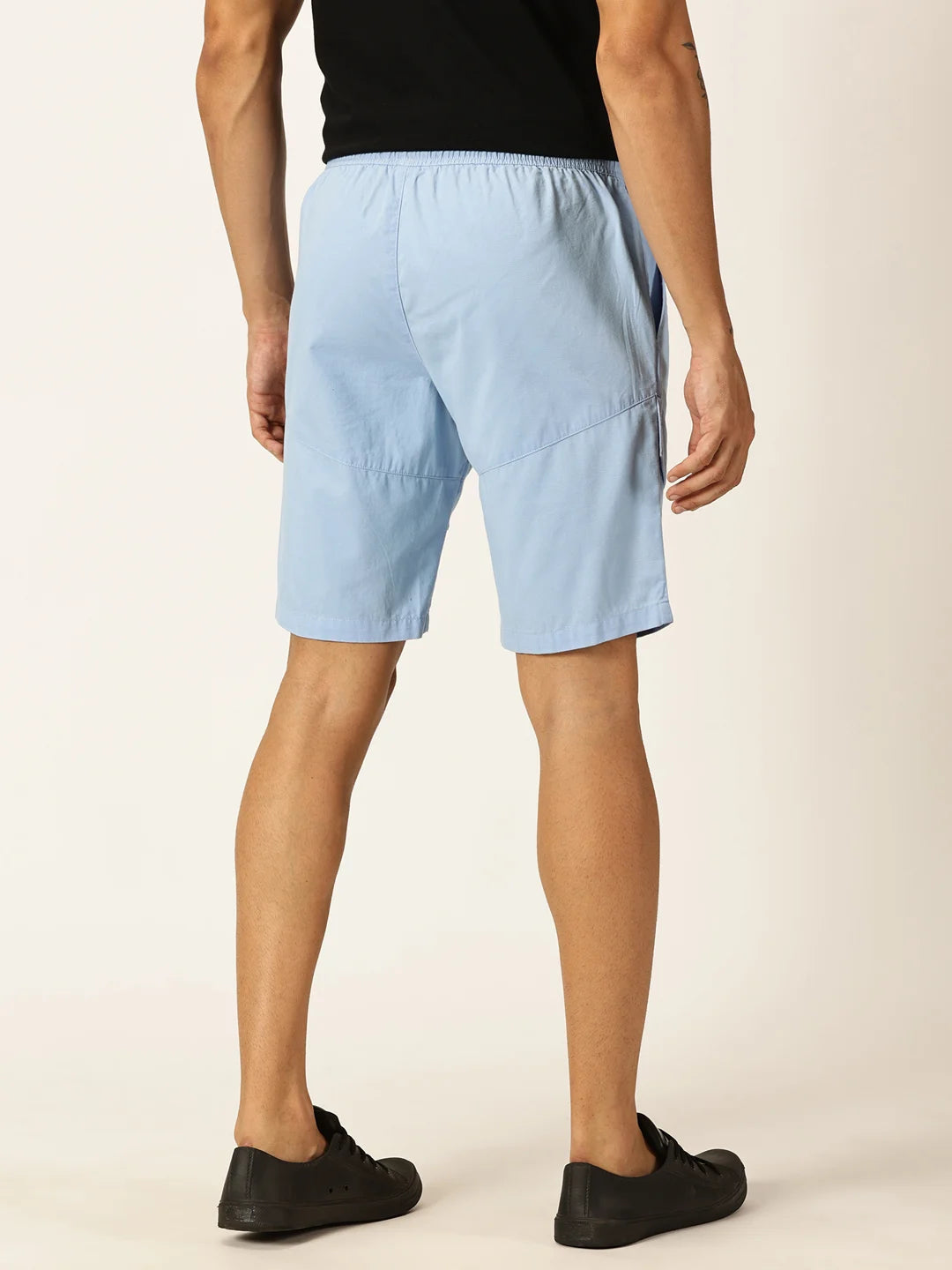 Thomas Scott Men Mid-Rise Pure Cotton Shorts