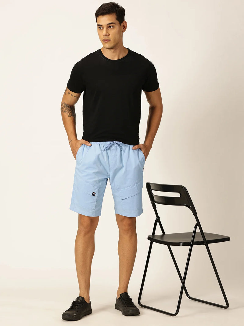 Thomas Scott Men Mid-Rise Pure Cotton Shorts