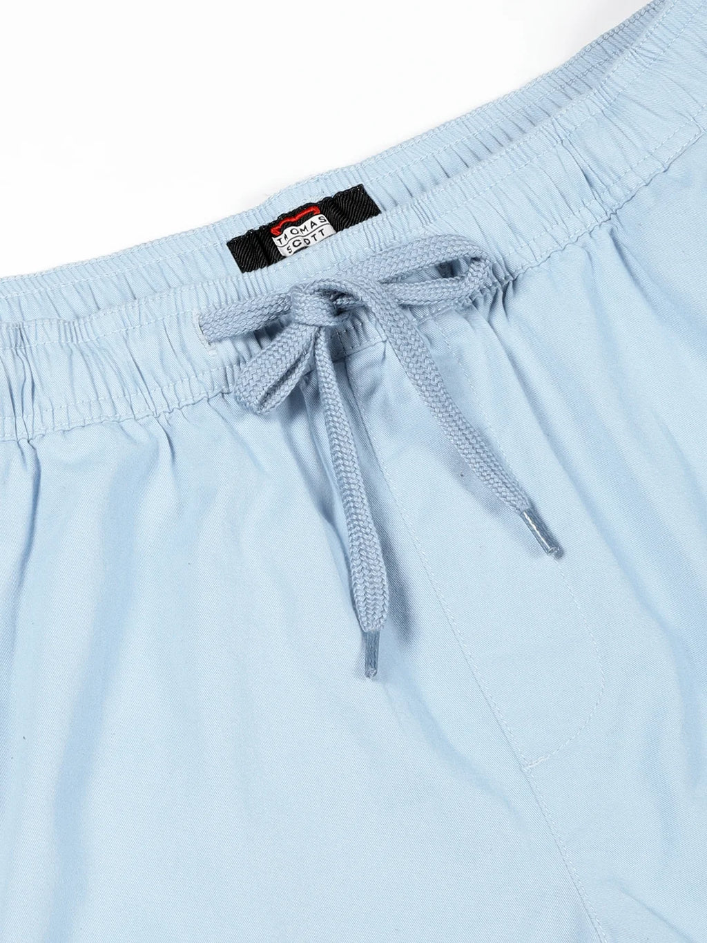 Thomas Scott Men Mid-Rise Pure Cotton Shorts