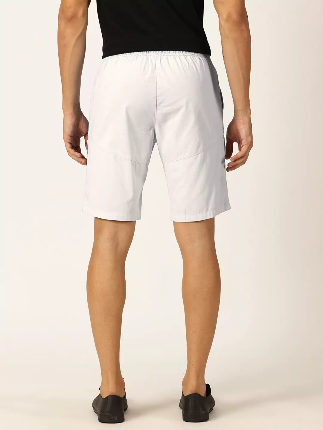 Thomas Scott Men Mid-Rise Cotton Shorts