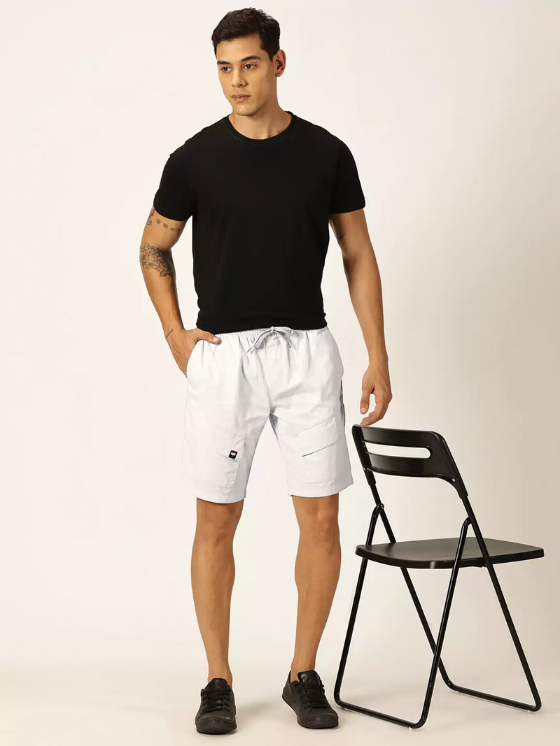 Thomas Scott Men Mid-Rise Cotton Shorts