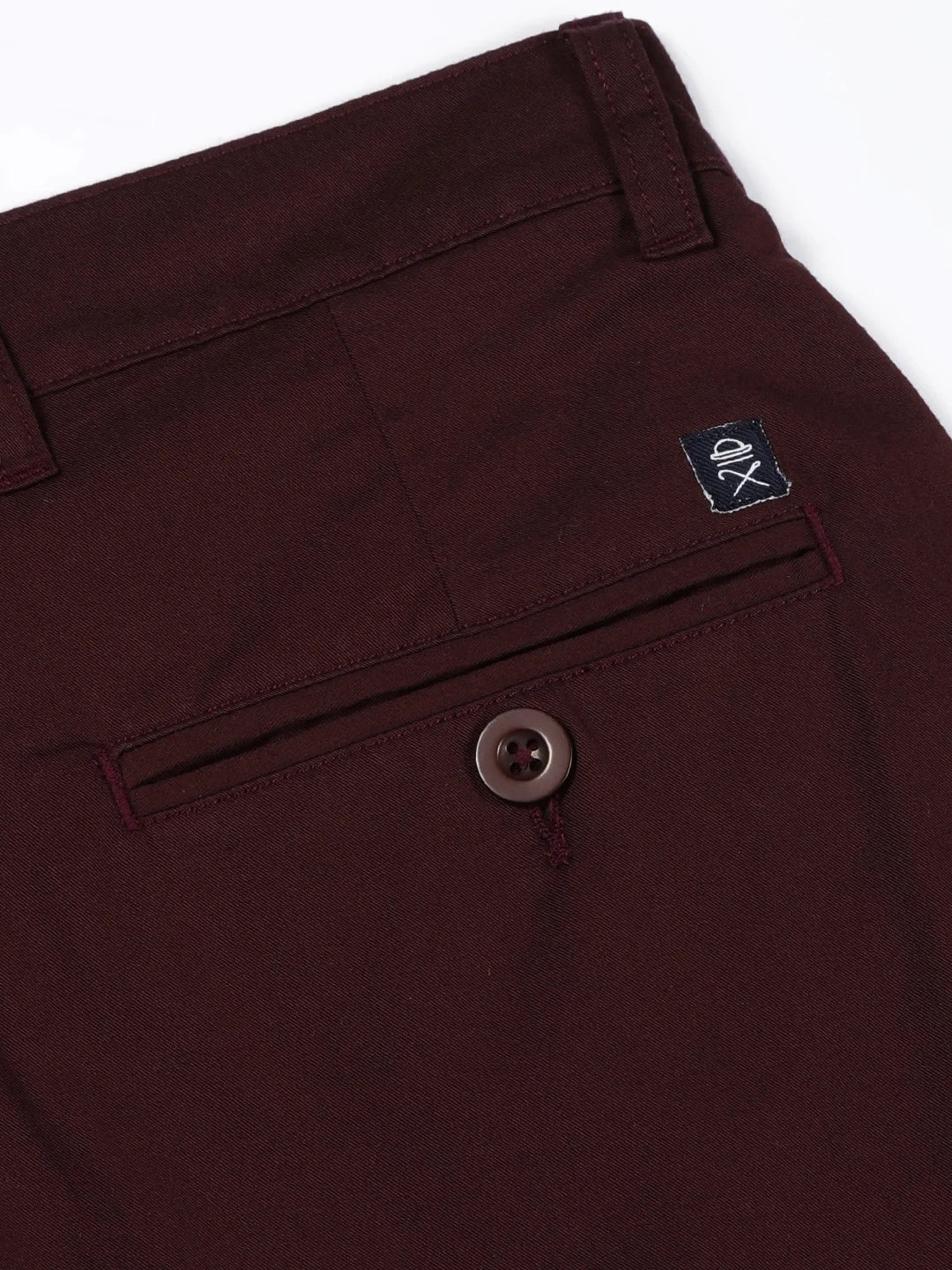Thomas Scott Men Mid-Rise Pure Cotton Chino Shorts
