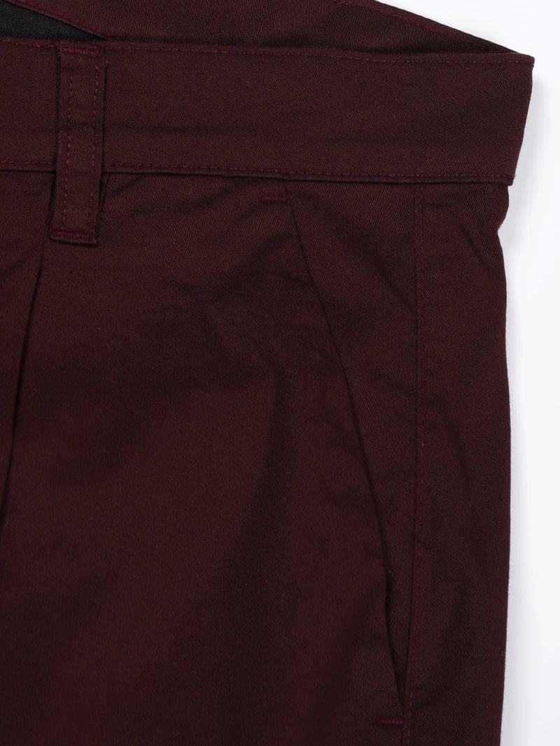 Thomas Scott Men Mid-Rise Pure Cotton Chino Shorts