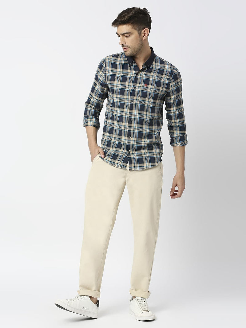 Thomas Scott Men Cricket Club Classic Easy Wash Regular Trousers