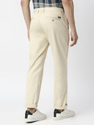Thomas Scott Men Cricket Club Classic Easy Wash Regular Trousers