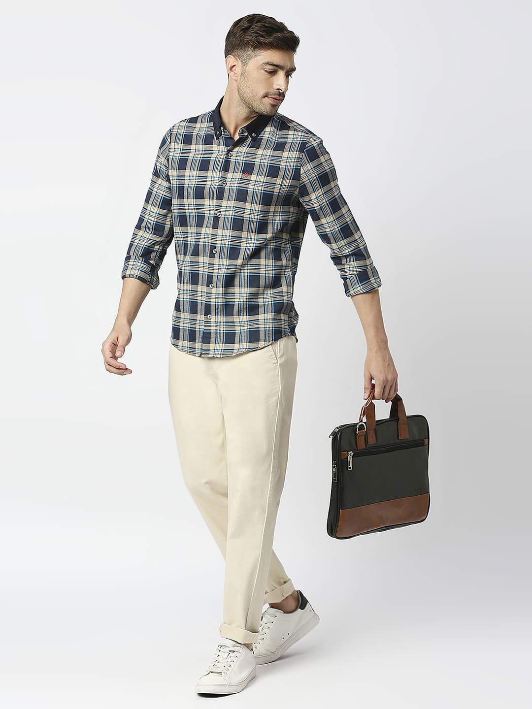 Thomas Scott Men Cricket Club Classic Easy Wash Regular Trousers
